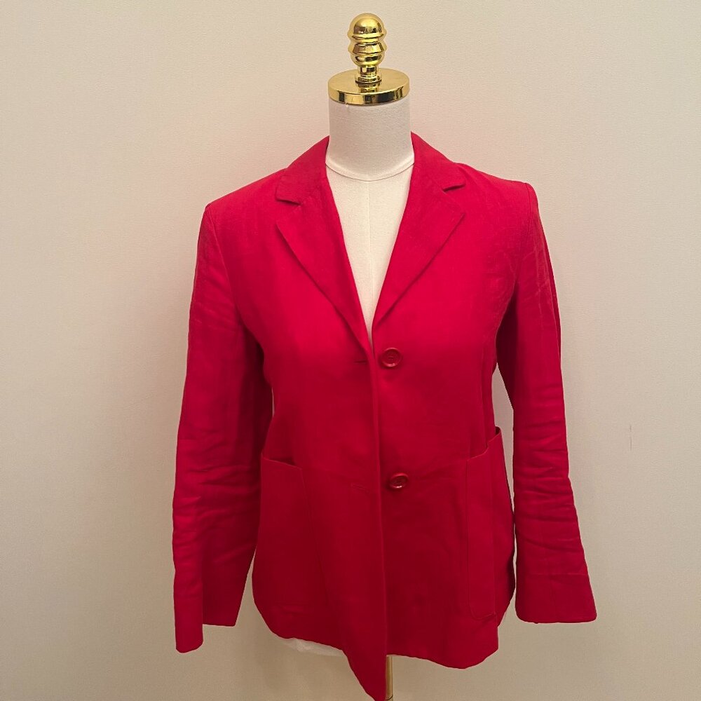 ‘S MaxMara - Linen Blazer - Size 36 EU